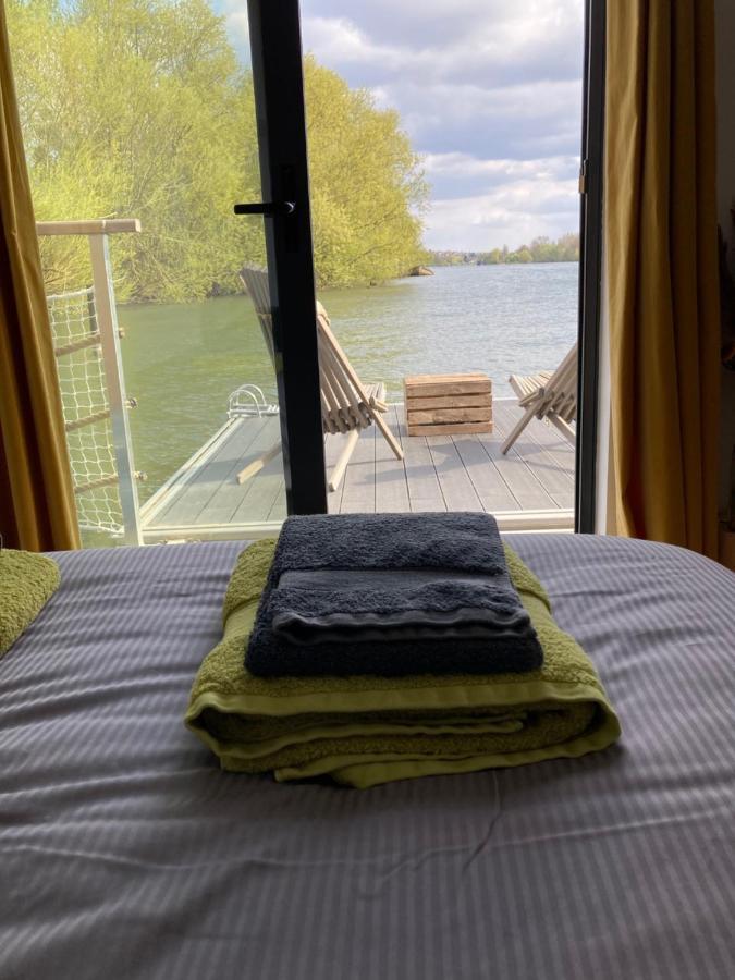 Seinehouse - Maison Flottante Vaux-Sur-Seine Eksteriør bilde