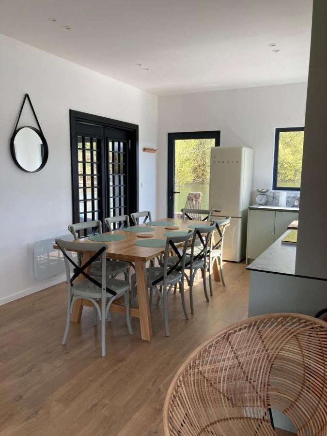 Seinehouse - Maison Flottante Vaux-Sur-Seine Eksteriør bilde