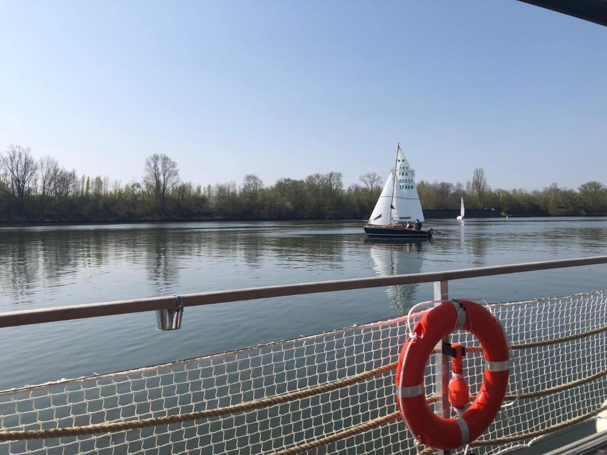 Seinehouse - Maison Flottante Vaux-Sur-Seine Eksteriør bilde