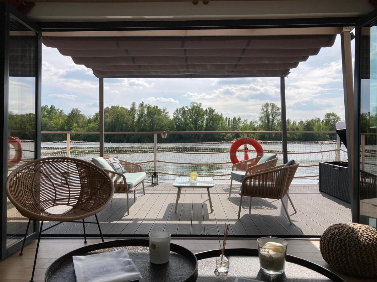 Seinehouse - Maison Flottante Vaux-Sur-Seine Eksteriør bilde